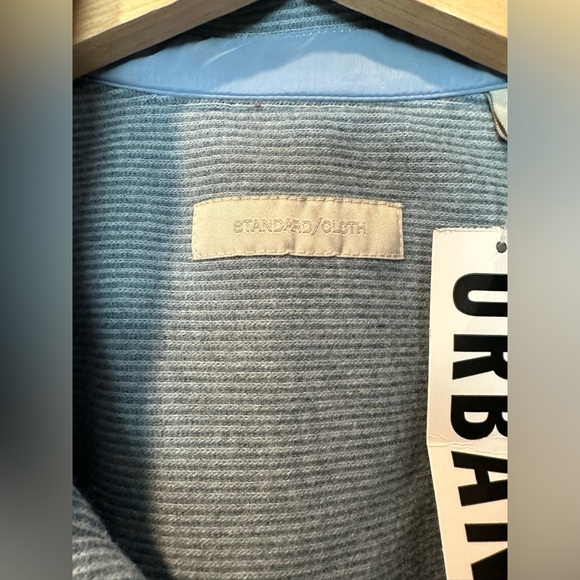 Standard/Cloth Men's Super Soft Shirt Jacket in Sky blue - Picture 8 of 8